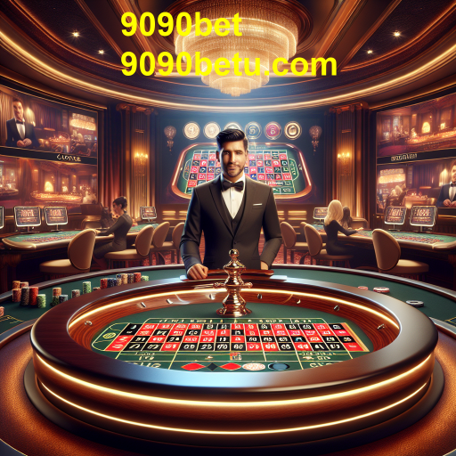 Experiência Imersiva no Cassino ao Vivo da 9090bet